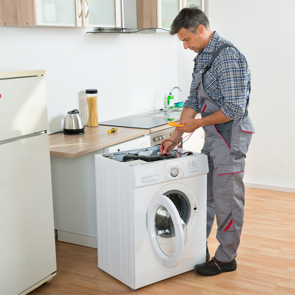 can you walk me through the steps of troubleshooting my washer issue in Lewisport